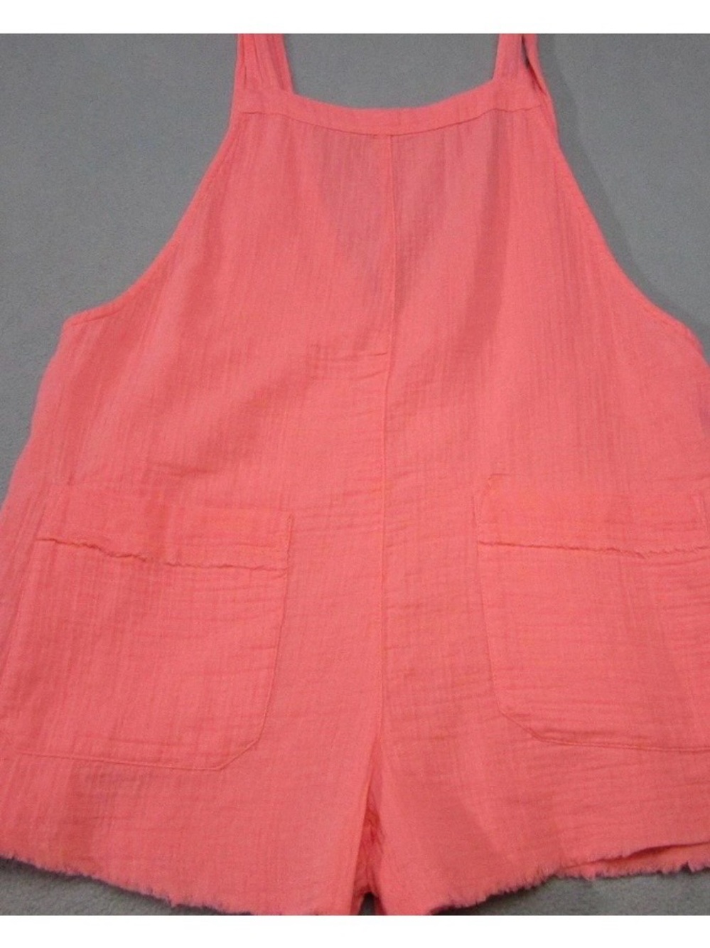 Billabong Coral Pink Tie-Detail Top